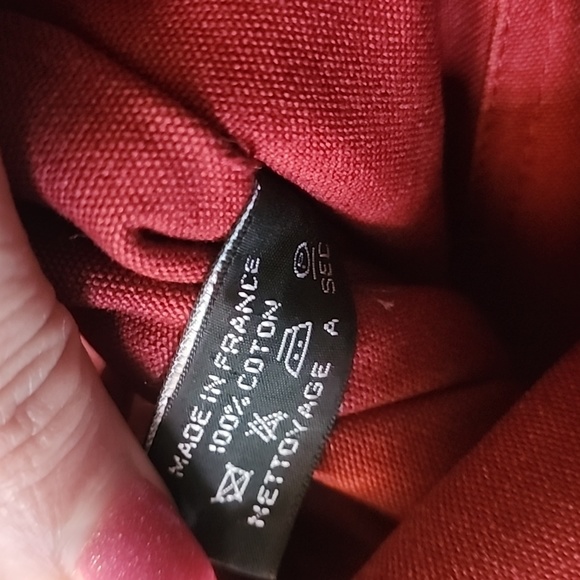 FLASH YARD SALE Hermes Shopper Tote Red - Picture 10 of 13